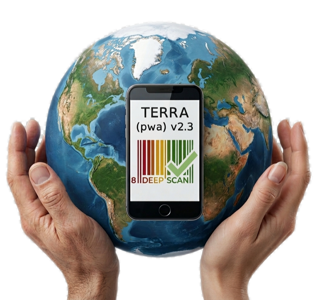 pwa TERRA v2.3 – Logo del Passaporto Etico Digitale (acronimo PED)